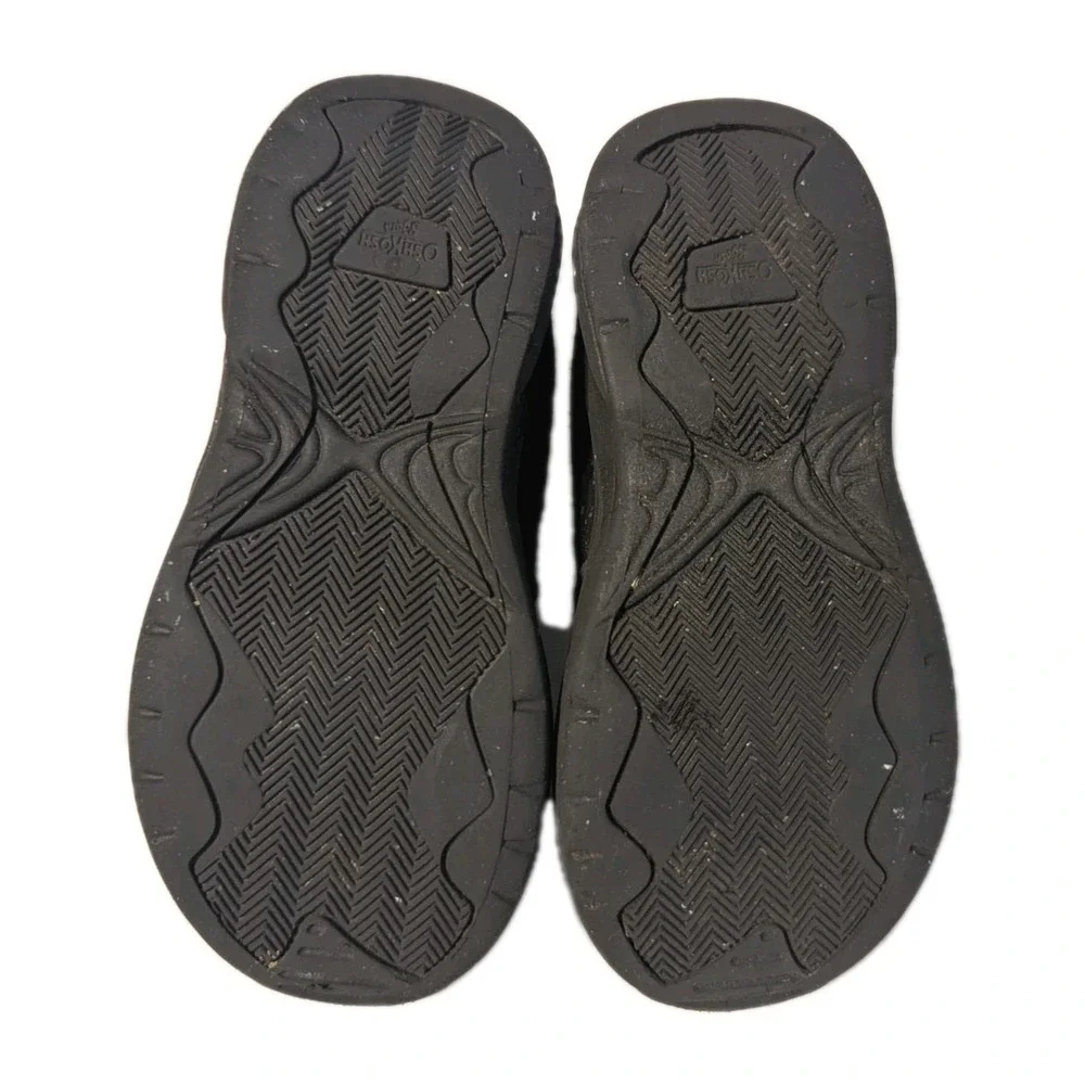 OshKosh‎ B'gosh Boy's Kamun Bump Toe Sneaker Shoes Toddler Black Blue Size 9M